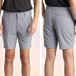 NWT ORIGINAL PENGUIN Men's Let It Be 8" Novelty Printed Golf Short Sz 38 Floral